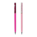 2020 New glitter alloy nib pens student with candy colors